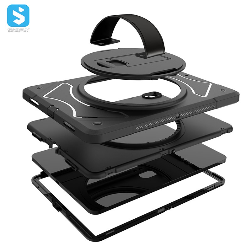 kickstand case with hand strap for ipad pro 12.9 2018